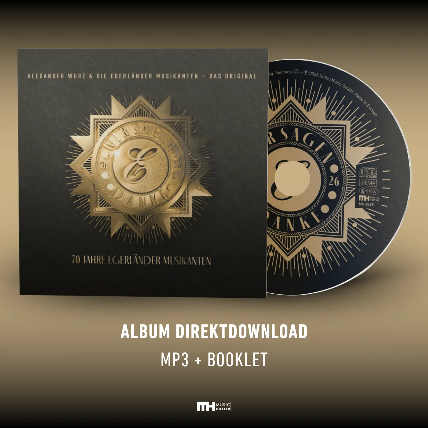 Produktbild - DOWNLOAD mp3-min MP3 Download - Wir sagen Danke Album